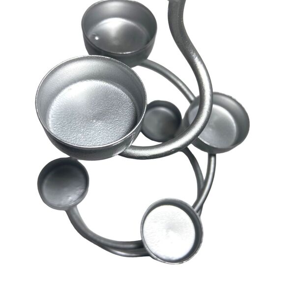 Christmas Tree Alternative 6 Tea Light Candle Holder by International Silver Co - Picture 6 of 7